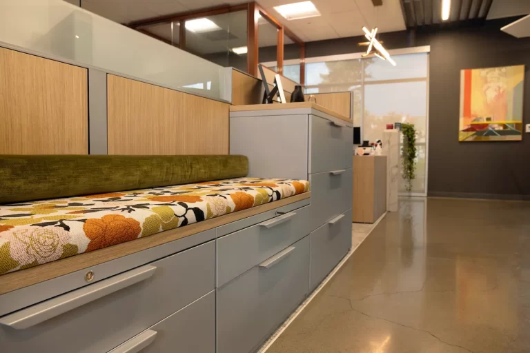 Clean interior of a modern office.